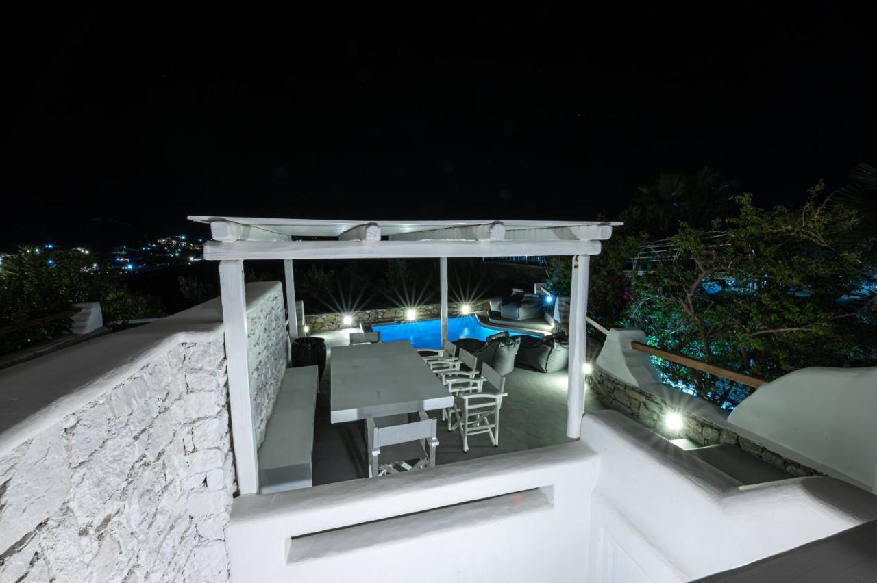 9 Muses Villas Mykonos Ornos  Bagian luar foto