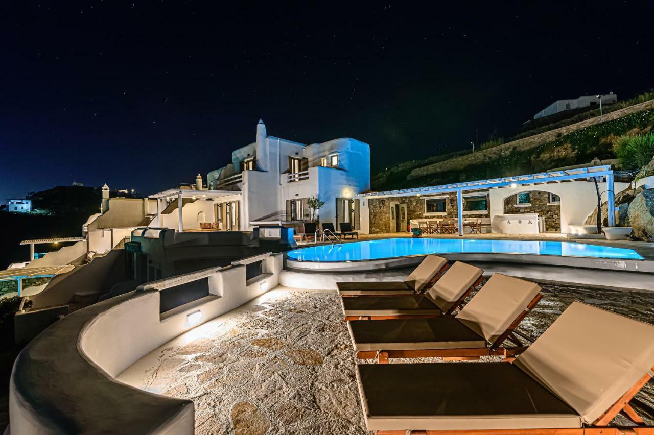 9 Muses Villas Mykonos Ornos  Bagian luar foto