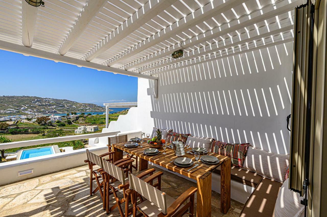 9 Muses Villas Mykonos Ornos  Bagian luar foto