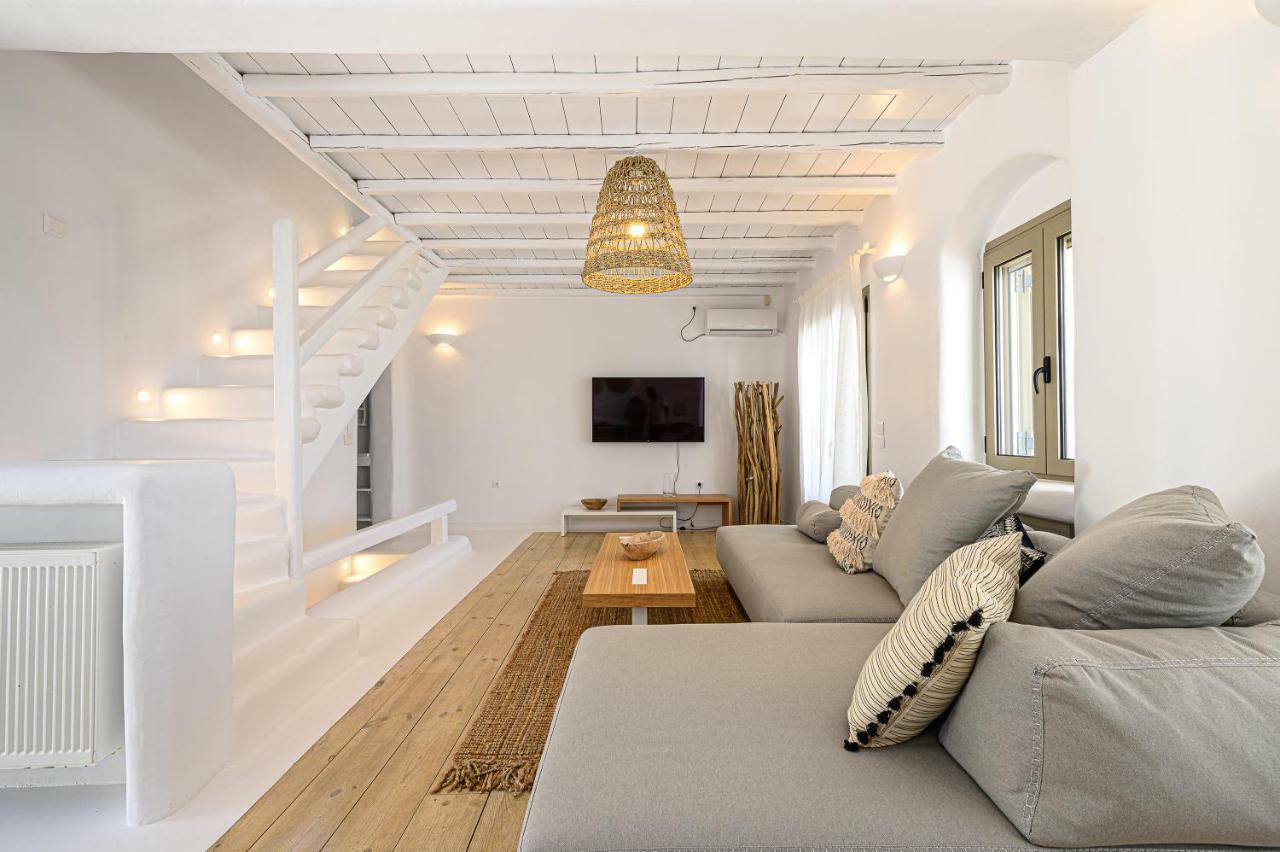 9 Muses Villas Mykonos Ornos  Bagian luar foto