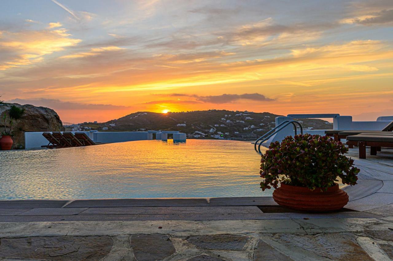 9 Muses Villas Mykonos Ornos  Bagian luar foto