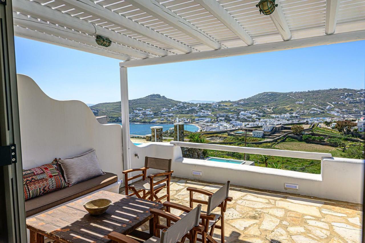 9 Muses Villas Mykonos Ornos  Bagian luar foto