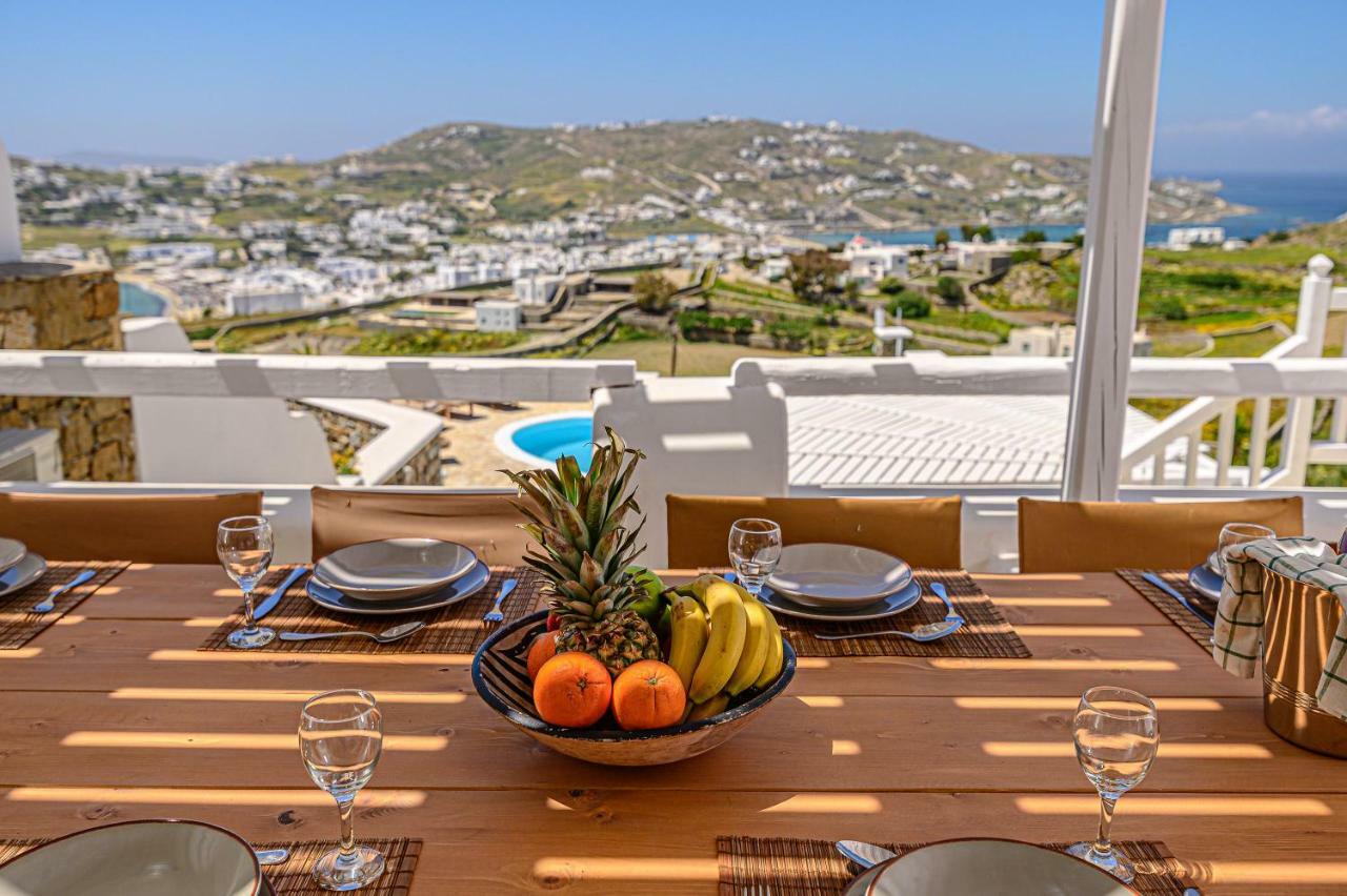 9 Muses Villas Mykonos Ornos  Bagian luar foto